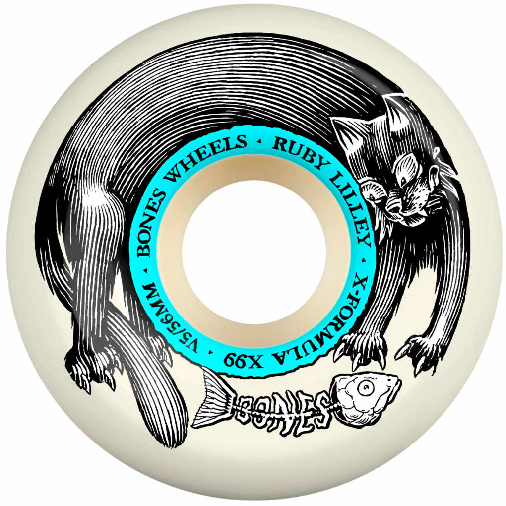 Bones Wheels X-Formula Lilley Cat V5 Sidecut 99A 56mm