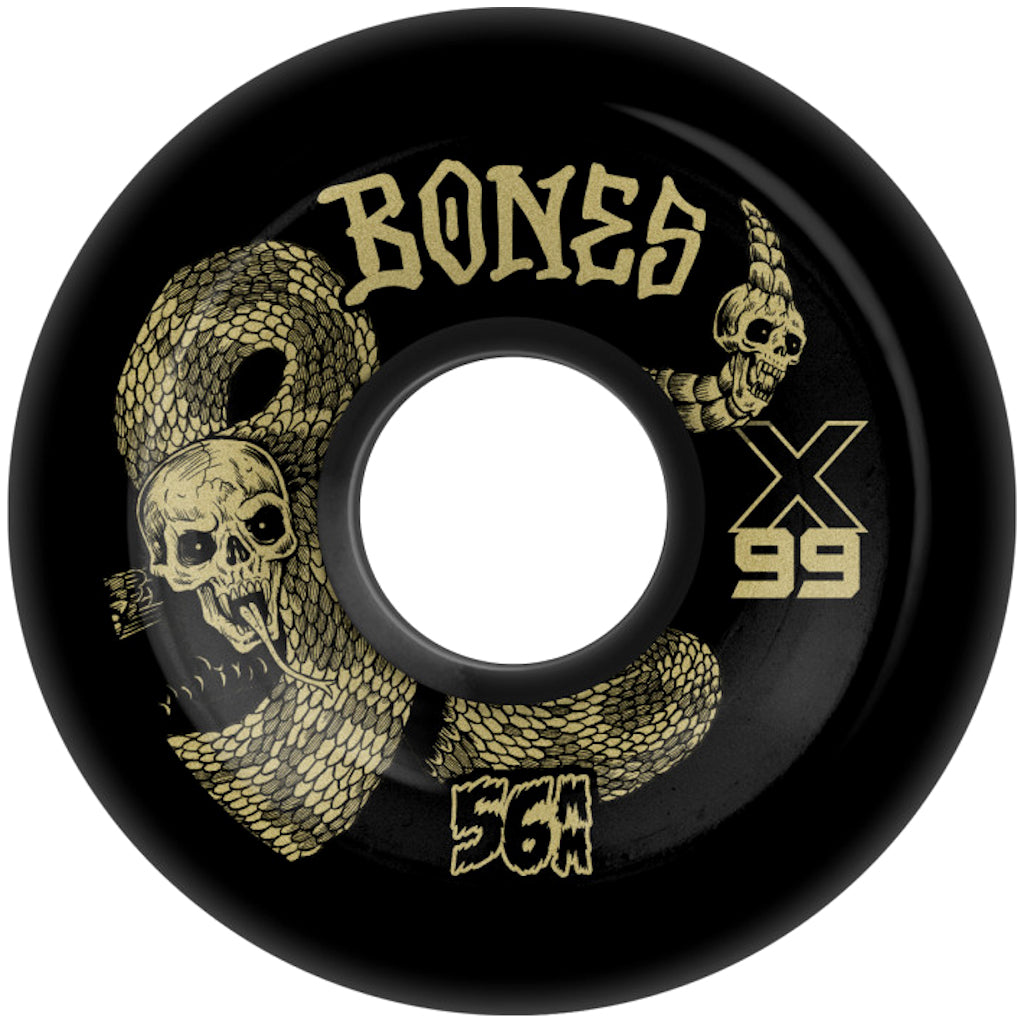 Bones Wheels X-Formula V6 Wide Death Venom 99A 56mm Black