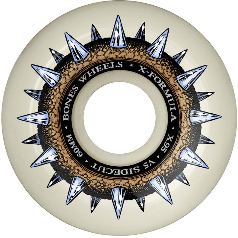 Bones Wheels X-Formula V5 Cleats Sidecut 95A 60mm