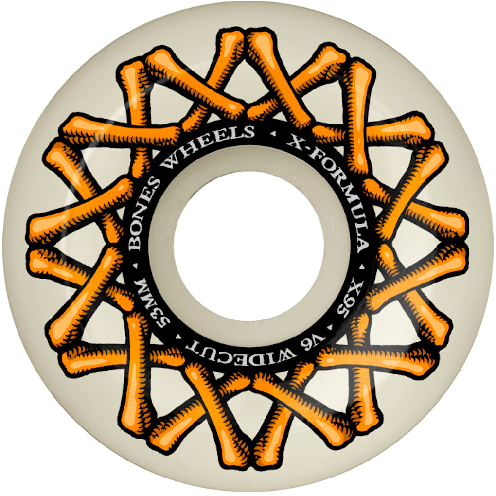 Bones Wheels X-Formula V6 Widecut 95A 53mm