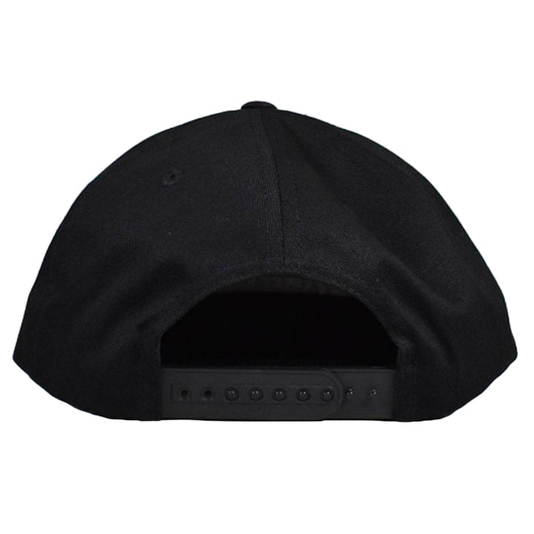 Creature Mono Logo Snapback Hat Black