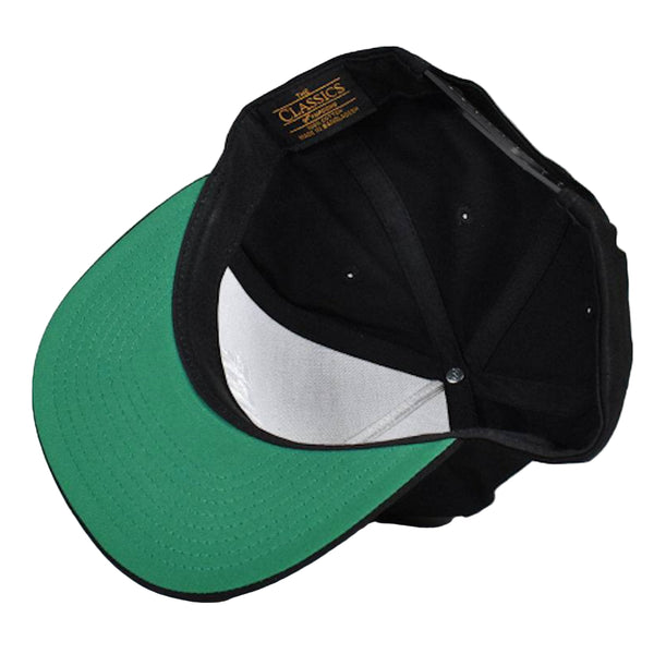 Creature Mono Logo Snapback Hat Black