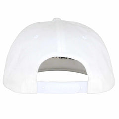 Creature Mono Logo Snapback Hat White