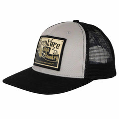 Creature Snapback Trucker High Country Black Off White