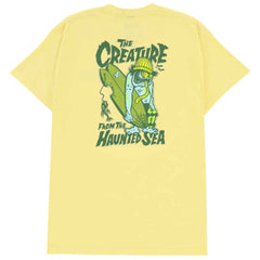 Creature Haunted Sea Tee Cornsilk