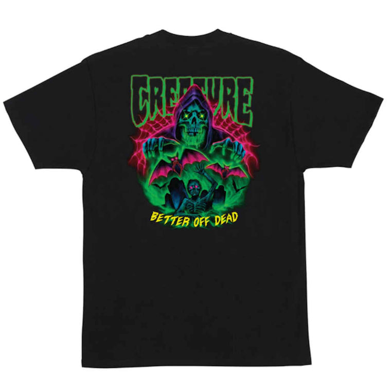 Creature Hellbound Tee Black Medium ONLY