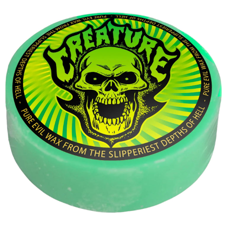 Creature Wax Bonehead Flame Green