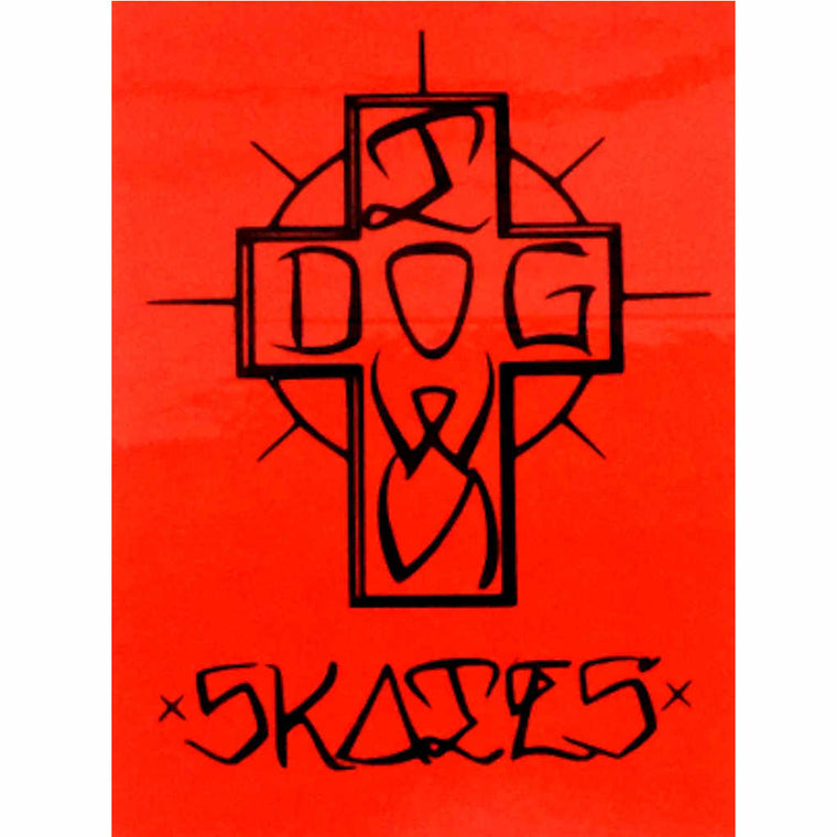 Dogtown Ese Cross Sticker