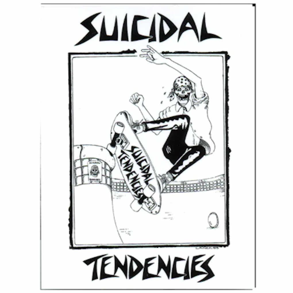 Dogtown Suicidal Pool Skater Sticker