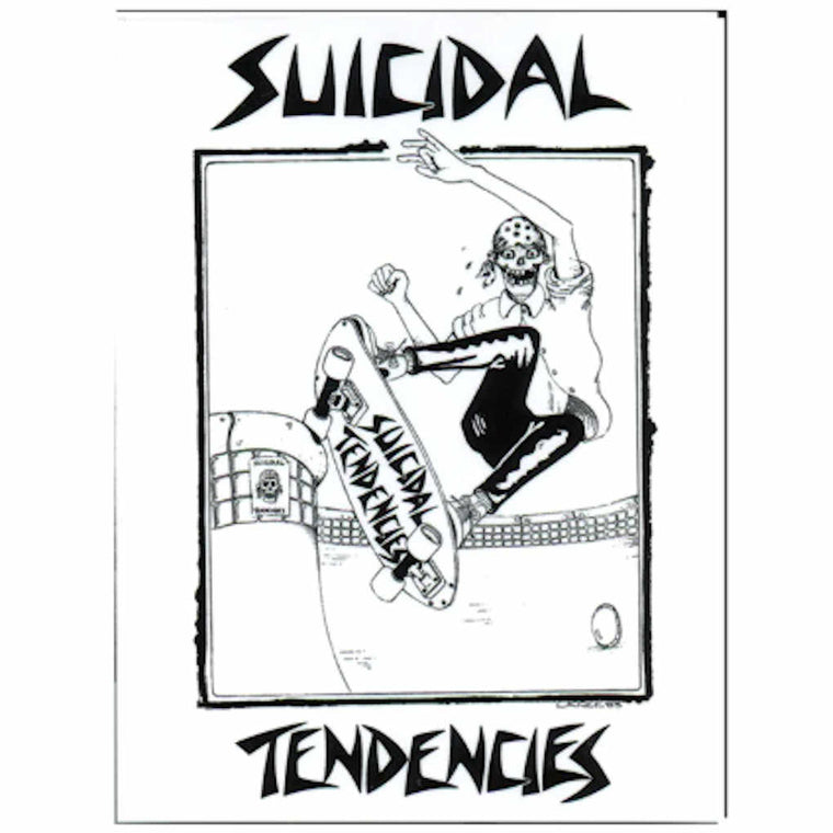 Dogtown Suicidal Pool Skater Sticker