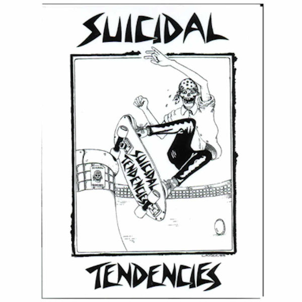 Dogtown Suicidal Pool Skater Sticker