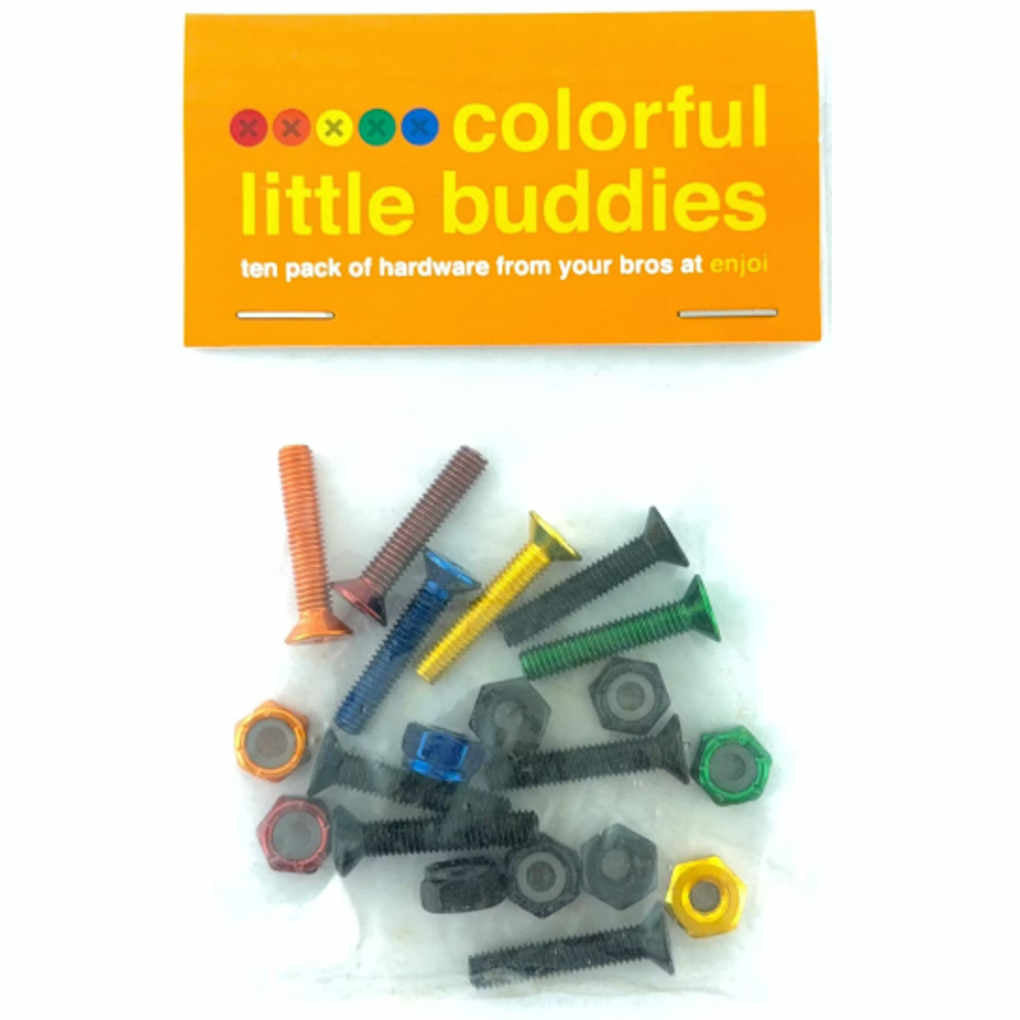 Enjoi Little Buddies Hardware Phillips 1" Multi Colour