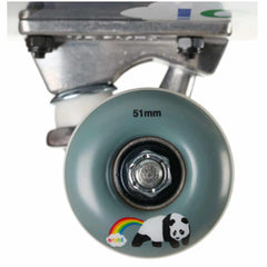 Enjoi Panda Fart Grey Small 7.5"