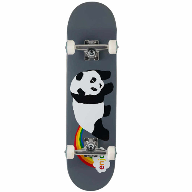 Enjoi Panda Fart Grey Small 7.5