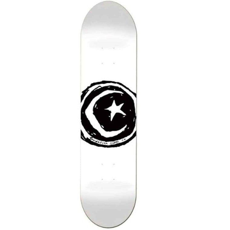 Foundation Star And Moon White 8.25