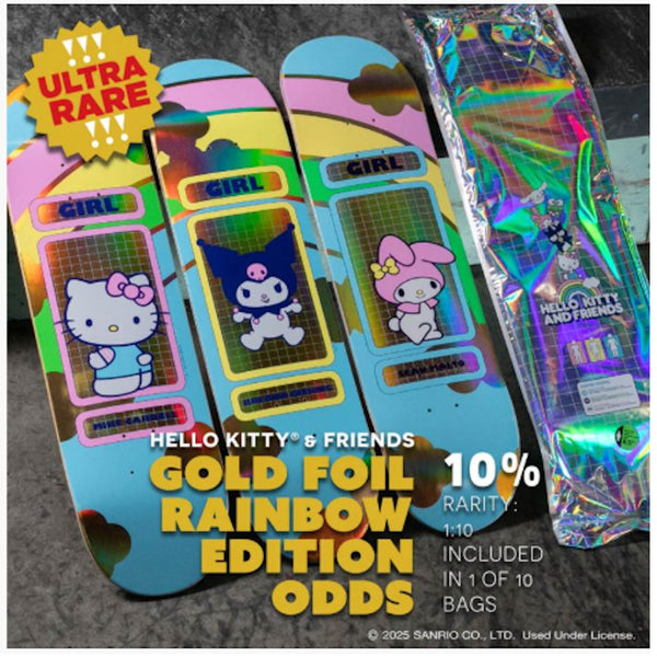 Girl Carroll Hello Kitty Rainbow Blind Bag 8.5"