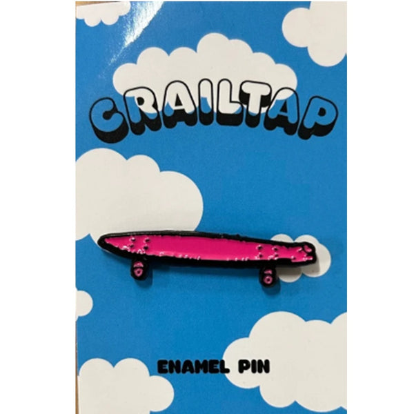 Girl Crailtap Logo Enamel Pin