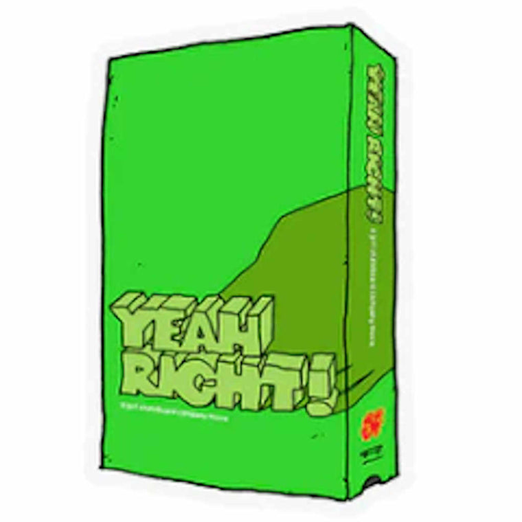 Girl Yeah Right DVD Box Sticker