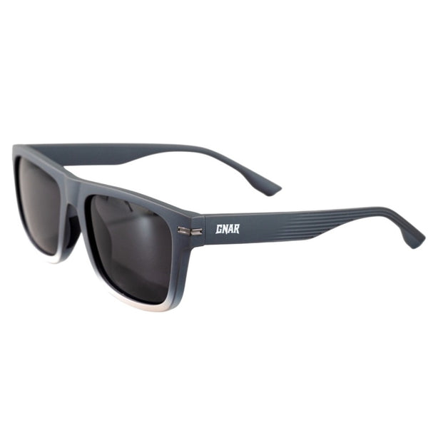 Gnar Optics Sunglasses Vandal Grey White Ombre