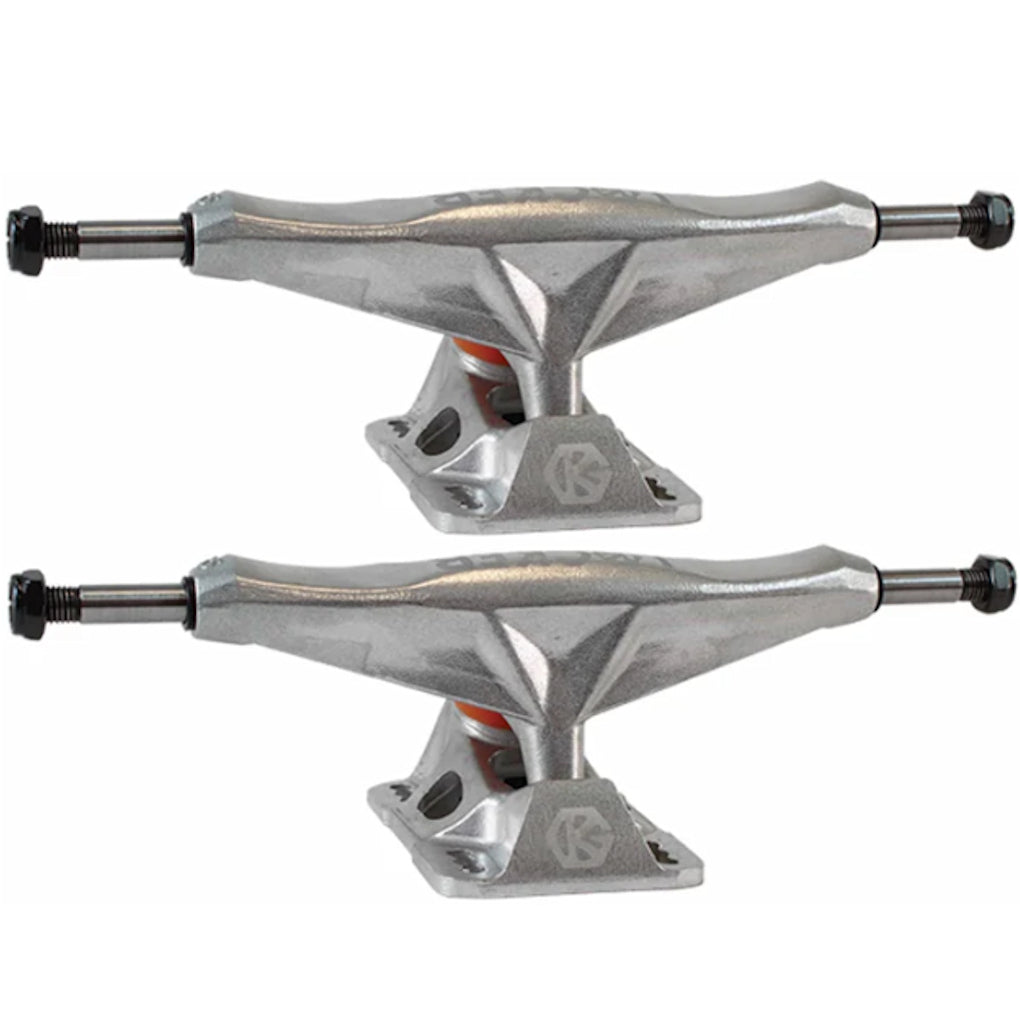 Grind King Trucks Locker Silver 8"