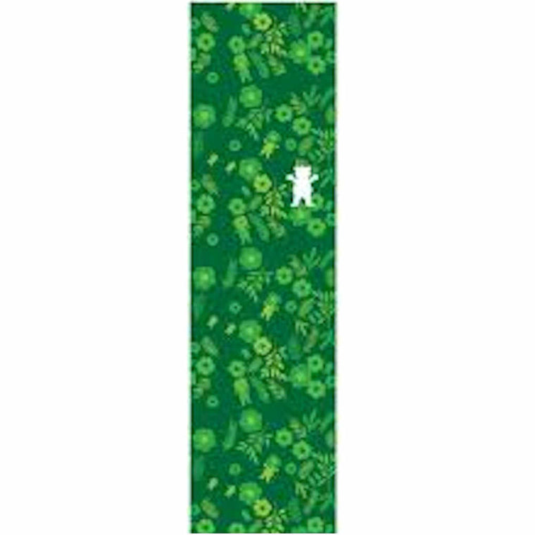 Grizzly Grip Tape Sheet Smell The Flowers Green