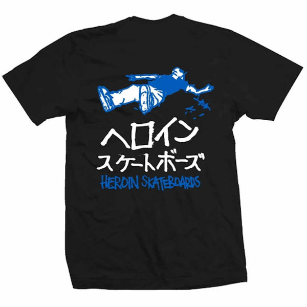 Heroin Good Shit Japan Tee Black