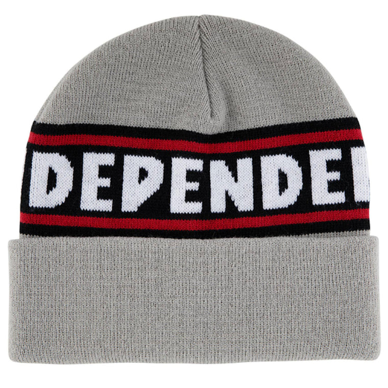 Independent Bar Logo Beanie Grey