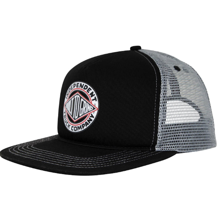 Independent BTG Summit Mesh Trucker Black Grey