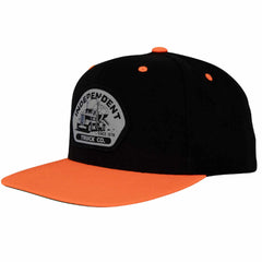 Independent Snapback Trucking Black Orange