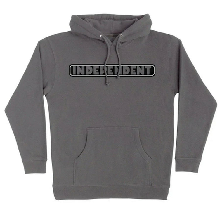 Independent Bar Logo Hoodie Charcoal