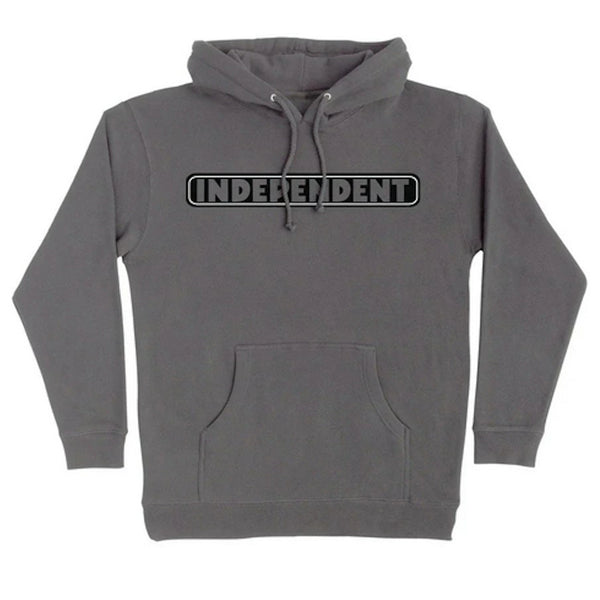 Independent Bar Logo Hoodie Charcoal
