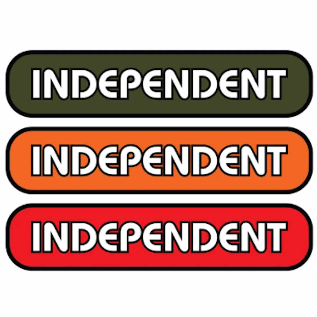 Independent B/C Groundwork Sticker Assorted