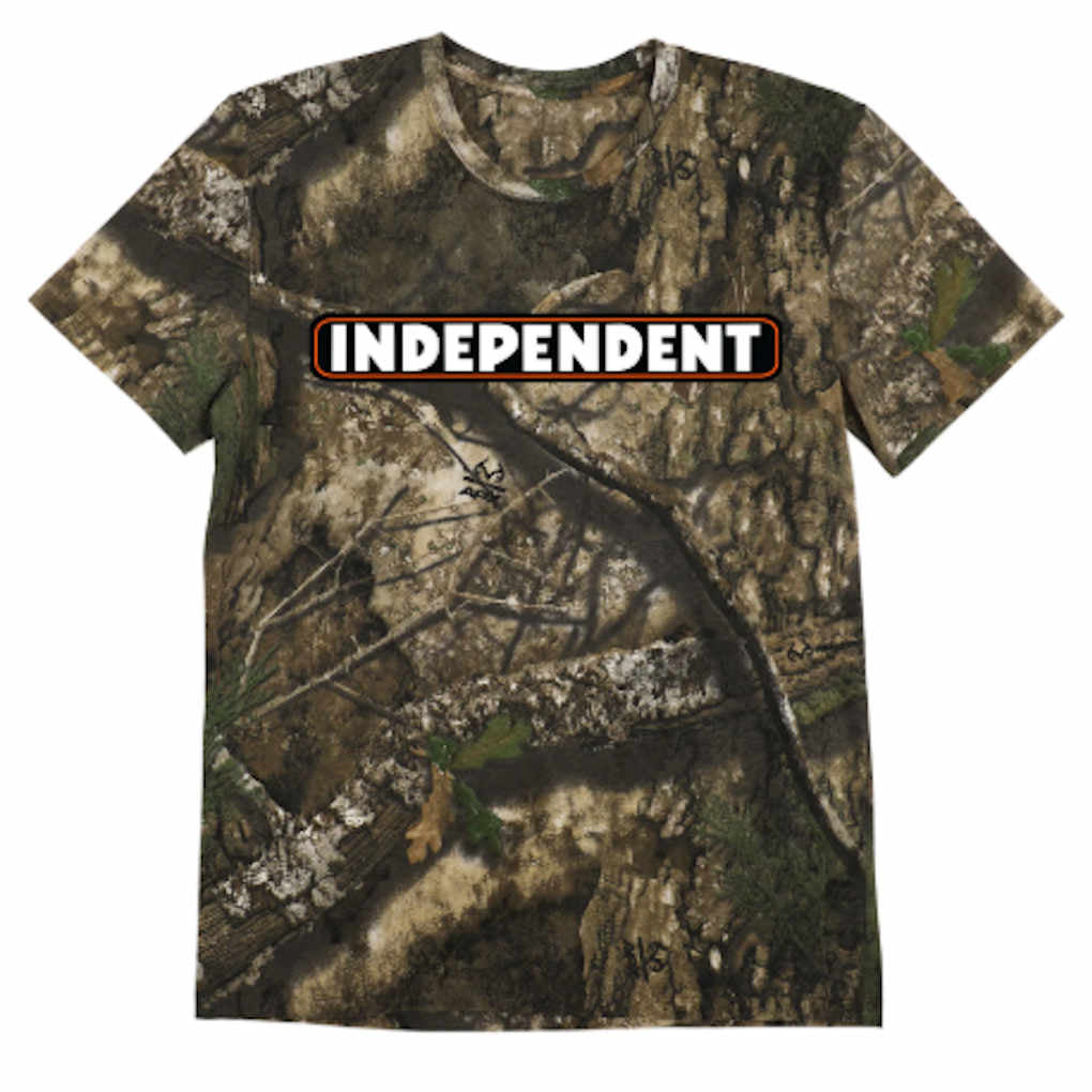Independent Bar Logo Tee Realtree APX Camo