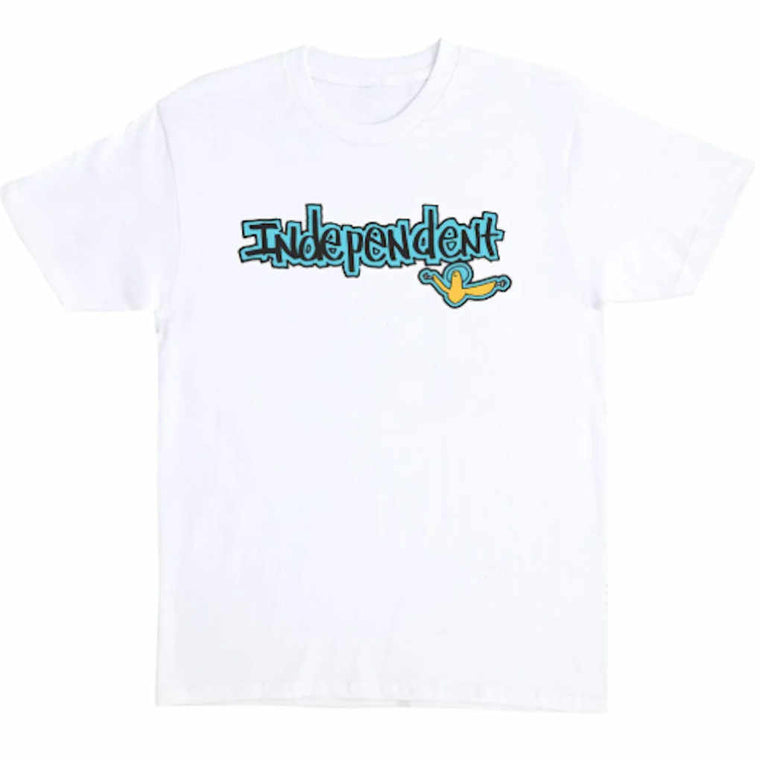 Independent Gonz Bar Tee White Large ONLY