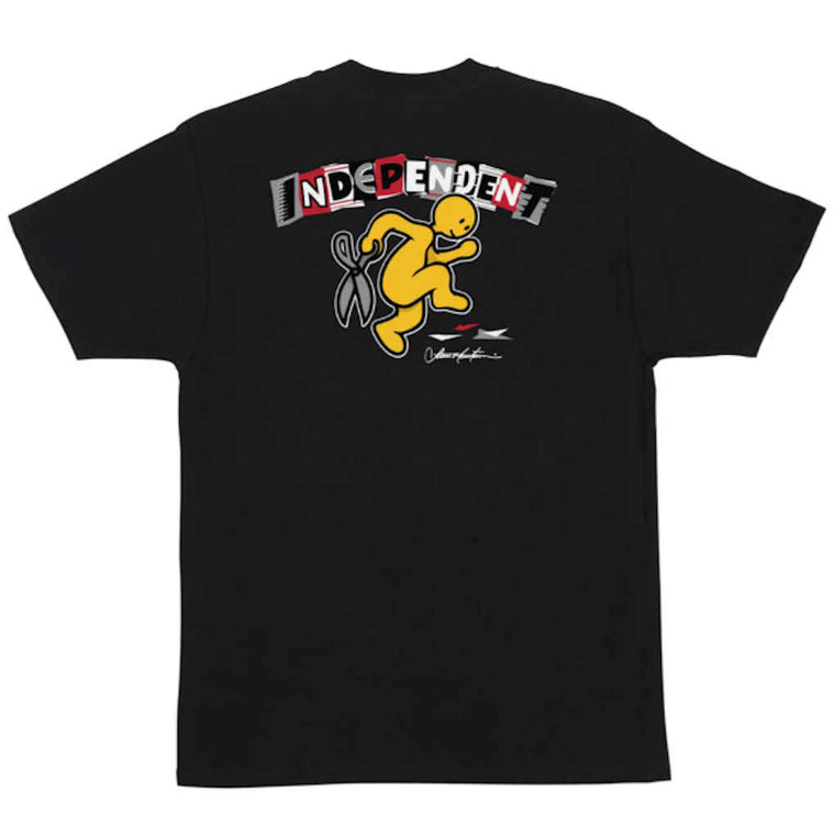 Independent Lance Mountain Ransom Tee Black Medium ONLY