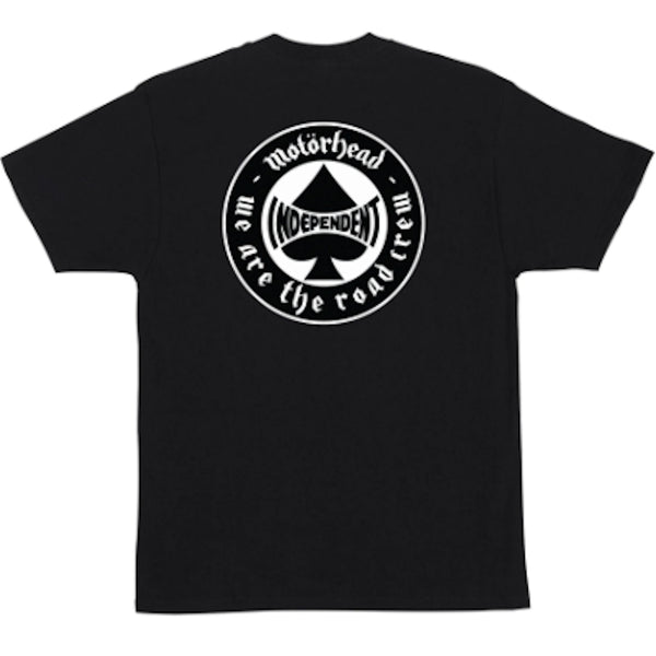 Independent Motorhead Spade Tee Black