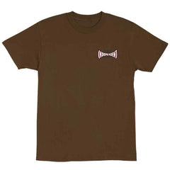 Independent Rose Span Tee Dark Chocolate