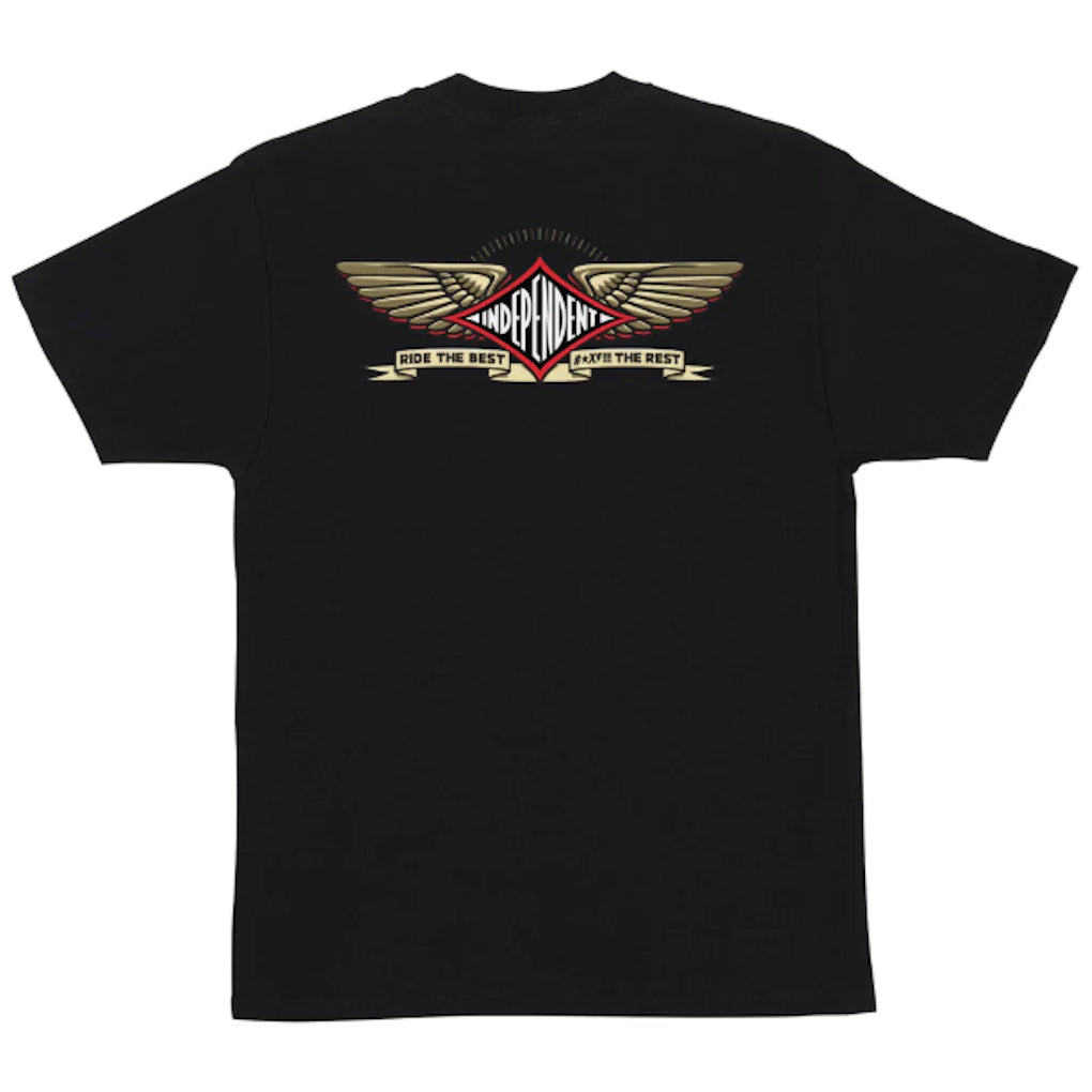 Independent RTB Pilot Tee Black