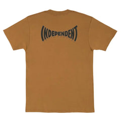 Independent Spanning Chest Tee Harbor Brown Sugar