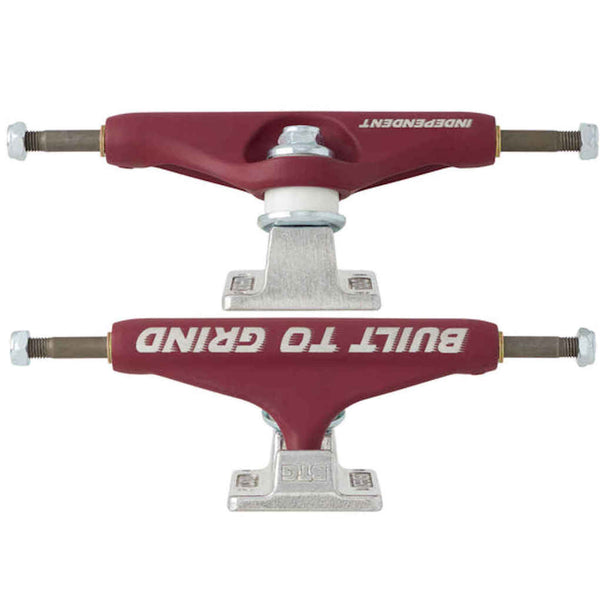 Independent Trucks 144 Speed Burgundy 8.25"