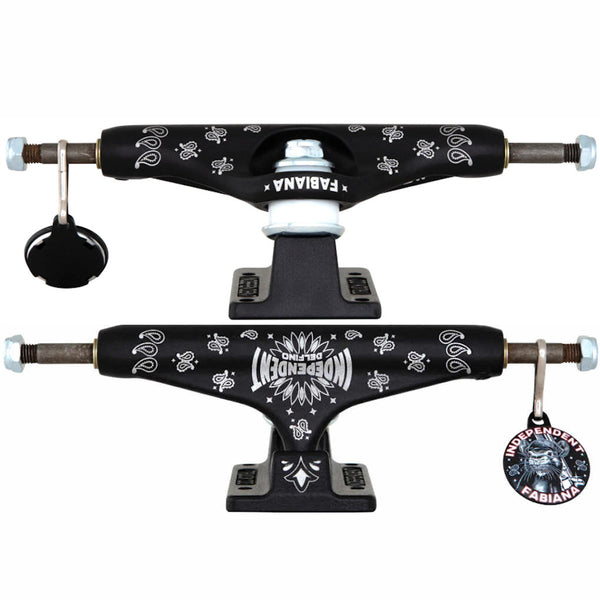 Independent Trucks 139 Hollow Delfino Black 8"