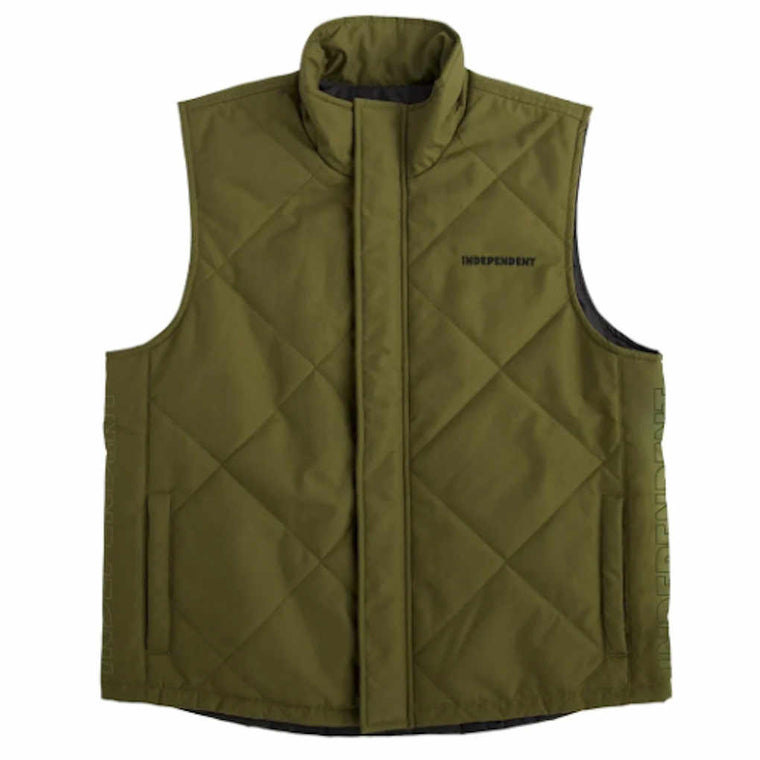 Independent Vest Holloway Olive Large