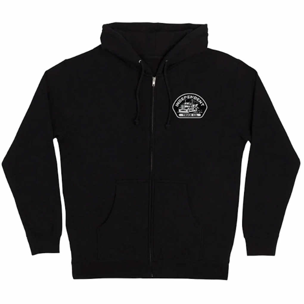 Independent Trucking Zip Hoodie Black