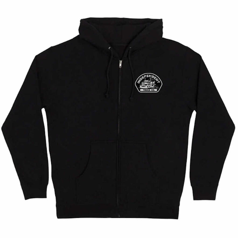 Independent Trucking Zip Hoodie Black