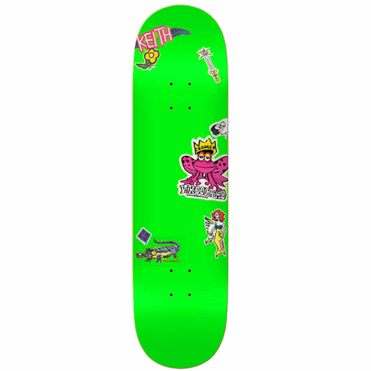 Krooked Cromer Neon Sticker 8.25