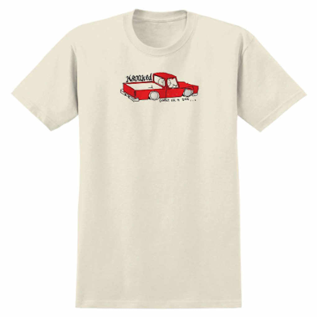 Krooked Double OK Tee Cream