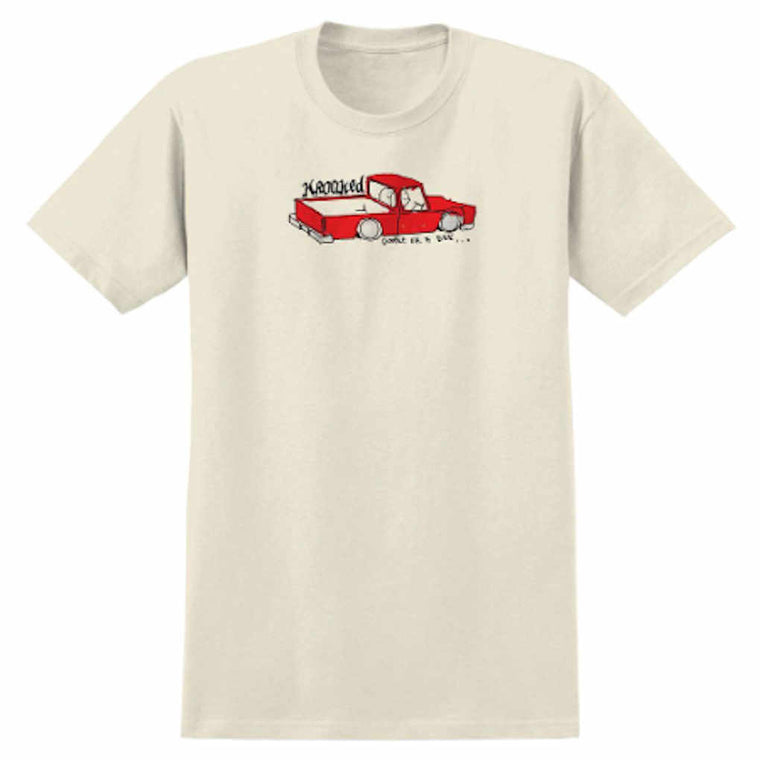 Krooked Double OK Tee Cream