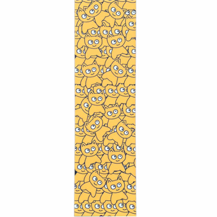 Meow Grip Tape Sheet Sticker Pile