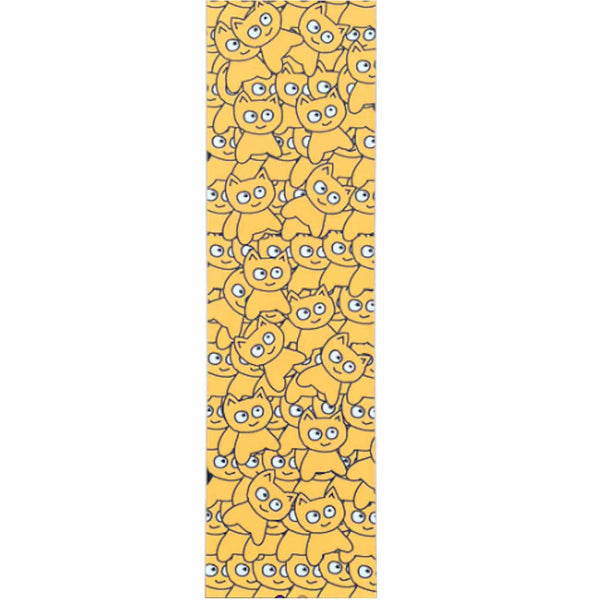 Meow Grip Tape Sheet Sticker Pile
