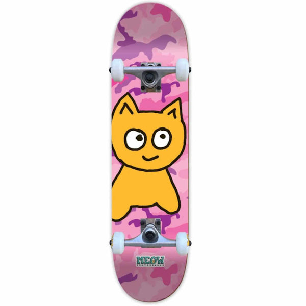 Meow Big Cat Camo Pink Small 7.5"